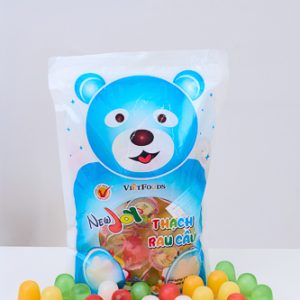 Thạch rau câu Newjoy Gấu xanh 930g/túi